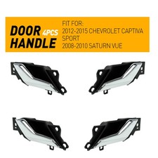 4Psc Chrome Front & Rear Interior Door Handle for Chevrolet Captiva Sport 12-15 picture