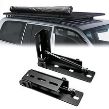 2Pcs Awning Mounting Brackets For Roof Rack Cross Bars,Universal Adjustable picture