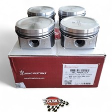 UPGRADED KING 4x 81.51MM piston set for Audi Vw 1.8t 20v AEB AGU AQX APU AWD ANB picture
