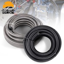 4AN/6AN/8AN/10AN/12AN Stainless Steel&Nylon Braided CPE Oil/Gas/Fuel Line Hose picture