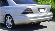1999-2006 Unpainted 4dr Factory Style Lip Spoiler For Mercedes S-Class picture