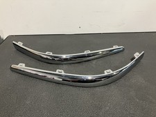 00-04 Jaguar S Type Rear Bumper Trim Set Left Driver And Right Passenger Chrome picture