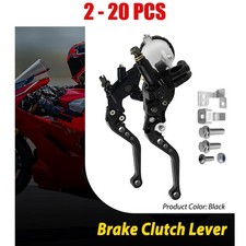 2-20X Black Clutch Brake Master Lever for Yamaha 7/8
