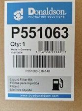 6× NEW Donaldson P551063/WF10103/FK13834 Fuel Filter Kit DETROIT DIESEL BEN Z picture