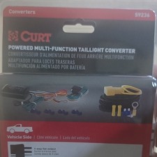 CURT 59236 Powered Multi-Function Taillight Converter 4-Way Flat Trailer Wiring picture