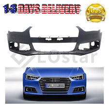 Front Bumper Cover Fits 2013-16 Audi A4/S4/A4 Quattro with S-Line Package Primed picture