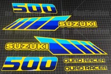 87' - 90' Quadracer Suzuki 6pc LT500R, LT500 500 QUADZILLA Decal sticker graphic picture