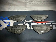 Carbon Fiber M Style Side Mirror Replacement Caps Pair For Lexus IS 2021-2026 picture