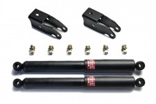 GSI 73-87 Chevy GMC C10 Steel Rear Shock Relocation Brackets Squarebody (Pair) picture