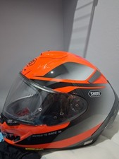 SHOEI X-14 X-Fourteen KTM Full Face Helmet Large Was Tried On  picture