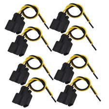 8Pc Fuel Injector Connector Pigtail Harness For Dodge Ford Lincoln Mercury Chevy picture
