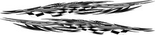 Vinyl Vehicle Wrap Boat Car Truck Graphics Racing Flag Decals Stickers 10 FEET  picture
