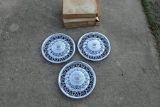 1975-85 Cadillac wire spoke wheel covers, 3, NOS  1612484 Deville, Seville picture