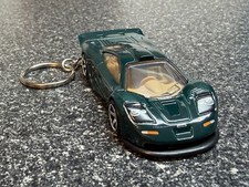 McLaren F1 Keychain Green Diecast Car Hot Wheels Matchbox picture