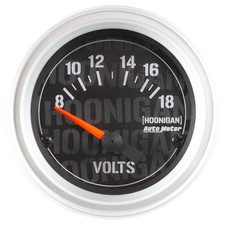 Autometer 4391-09000 Gauge Voltmeter 2 1/16