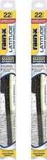 Rain-X - 810165 Latitude Water Repellency Wiper Blade, 22 Inch - 2 Pack picture