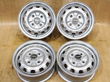 JDM C123 Classic Car Rare Iron Wheels MAZDA Genuine 13X5J+45 PCD114.3 No Tires picture