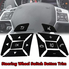 For Mercedes-Benz C Class W204 2011~13 Steering Wheel Button Switch Trim Cover picture