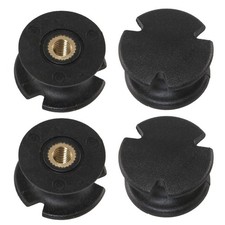 4Pcs Interior Rear Trunk Trim Panel Cargo Net Nut For 13-24 Ford Fusion Mustang  picture