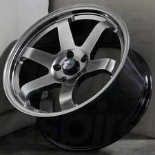 18x8/18x9.5 Hyper Black Wheels AVID1 AV06 5x114.3 35/38 (Set of 4)  73.1 picture