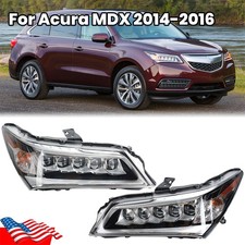1/2PCS For Acura MDX 2014 2015 2016 LED Headlight Assembly 33150-TZ5-A01 picture