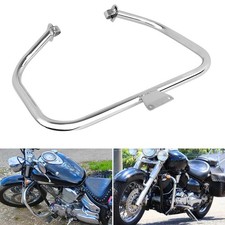 Highway Engine Guard Crash Bar For Yamaha XVS 1100 Dragstar V-Star 1100 1999-09 picture