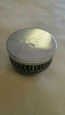 NEW K&N RC-0170 Round Straight Universal Chrome Intake Air Filter, Cleaner picture