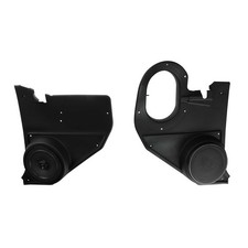 RetroSound Speaker Kick Panels For 1973-85 Chevrolet Truck with Std Speakers picture