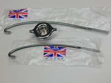 BSA GAS PETROL FUEL TANK TRIM SET 1967-1970 LIGHTING THUNDERBOLT ROYAL STAR A65 picture