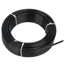 Nylon Air Line Hose 1/4'' OD 25ft DOT Approved For Air Suspension Horns Black picture