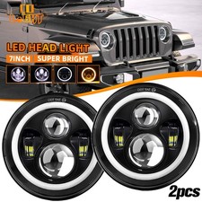 Newest 7-inch H6024 LED Headlights fit Jeep Wrangler JK Unlimited JKU 2007-2018 picture