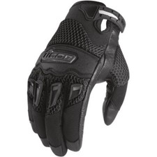 Icon 29er Twenty-Niner CE Gloves - Motorcycle Riding - Black - Men's Size 2XL picture