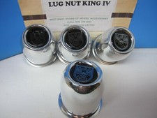 4  ALUMINUM CENTER CAPS 5 LUG CONVO PRO CENTERLINE WHEELS   VINTAGE  3.17