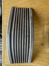 Vintage Ribbed Aluminum Interior Trim Panel Mold Cladding 1940s 1950s picture