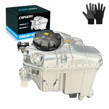 CNPUERV Aluminum Coolant Reservoir Expansion Tank for BMW 530e 530i 540i740i740e picture