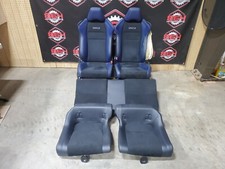 2015 SUBARU BRZ SERIES BLUE *RARE LIMITED* FRONT & REAR SEATS *READ* #73 picture