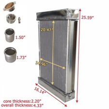 Custom Aluminum Radiator Kit 26
