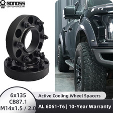 2Pcs 40mm BONOSS Wheel Spacers Hubcentric 6x135 87.1CB for Ford F150 Expedition picture