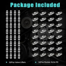 New 32Pcs Rocker Arms & Valve Lifters Kit For 11-17 Ford F-150 Mustang 5.0L DOHC picture