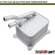 Engine Oil Cooler for Audi A8 Quattro 2007 2008 2009 2010 Sedan V8 4.2L W12 6.0L picture