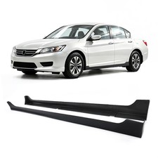 Side Skirts Extension Rocker Panel For Honda Accord 4dr 2013-17 2015 JDM MOD picture