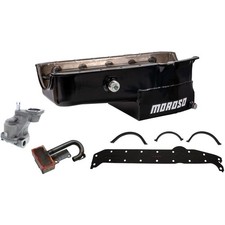 Moroso Oil Pan w/Plug -High Volume Oil Pump/Pickup Kit, 57-79 SBC picture