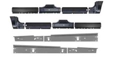 Lh Rh 2000-2005 Ford Excursion Inner/Outer Rocker Panel Repair Kit With Doglegs picture