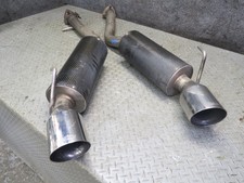 03-09 NISSAN 350Z Z33 SET OF 2 CAT BACK EXHAUST MUFFLER FAST INTENTIONS picture