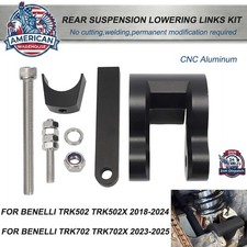 Aluminum Rear Suspension Lowering Links Kit For Benelli TRK502 502X TRK702 702X picture