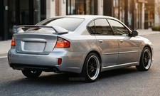 Rare 2003–2009 Subaru Legacy B4 GT Silver Rally Rear Wing Spoiler with LED Light picture