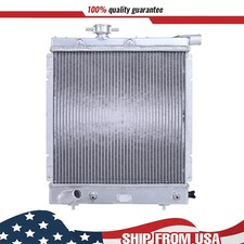 CU1387 Full Aluminium Radiator For 1990-1992 Dodge Caravan Plymouth Voyager picture