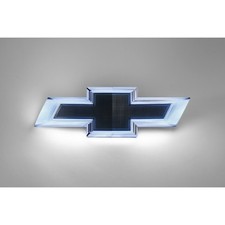 Front Grille Illuminated Bowtie Emblem in Black picture