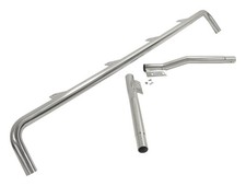 RT Offroad RT28009 Stainless Steel Light Bar for 76-95 Jeep CJ/Wrangler YJ picture