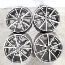 2018 Audi S3 19x8 Alloy Aluminum Wheel Rim Set 5 V Spoke OEM 8V0601025AT *NOTE picture